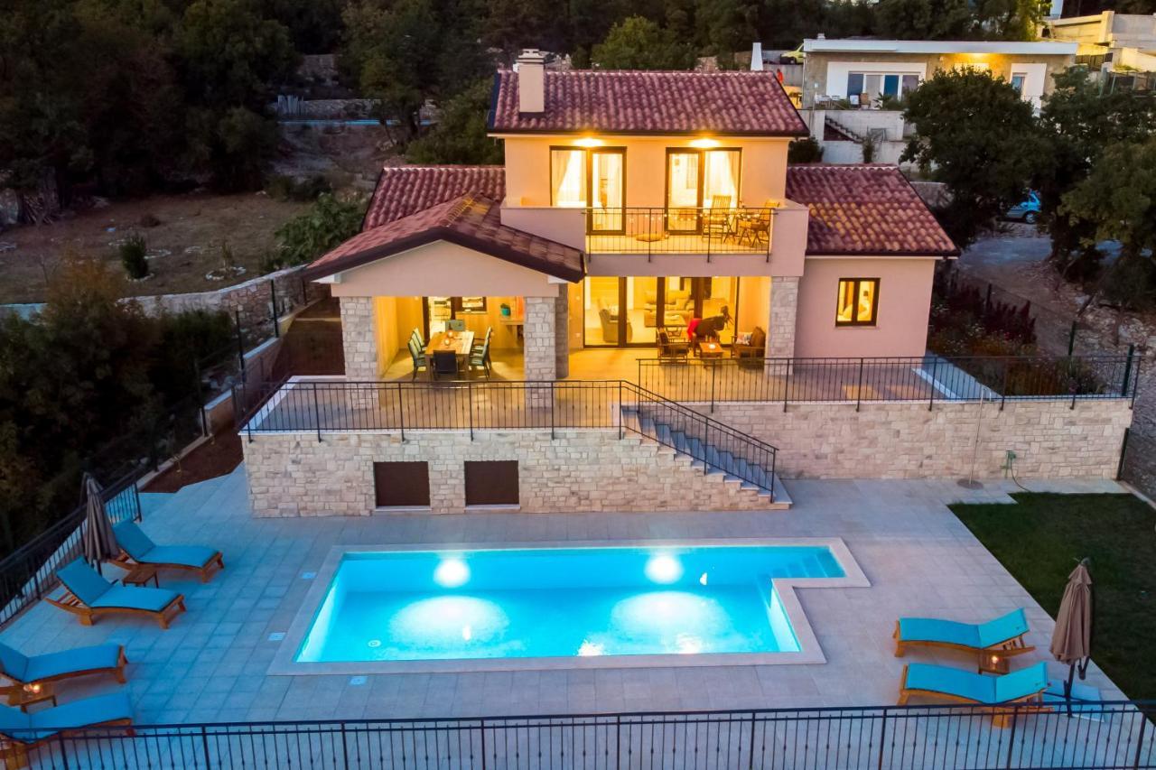 Villa Teza, Amazing View Glavani Екстер'єр фото